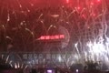 煙花朵朵 雲林跨年夜空很夢幻