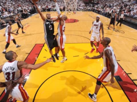 NBA总决赛：热火加时克马刺进抢七